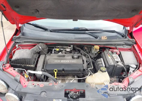 2015 Chevrolet Sonic Lt Auto из США, поврежденный, VIN 1G1JC5SH4F4192691